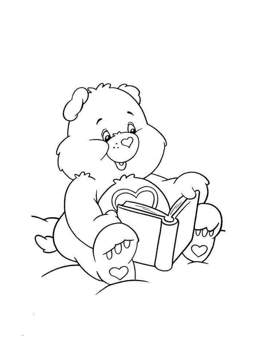 Раскраска Мишці цікава книга