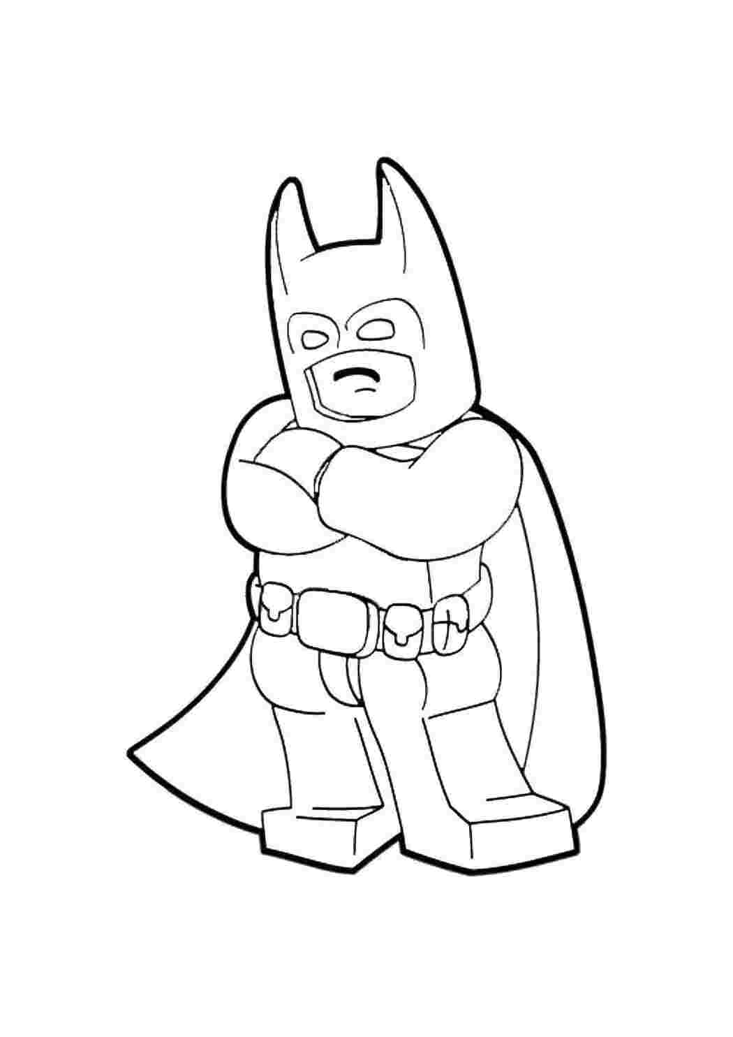 Раскраска Бетмен