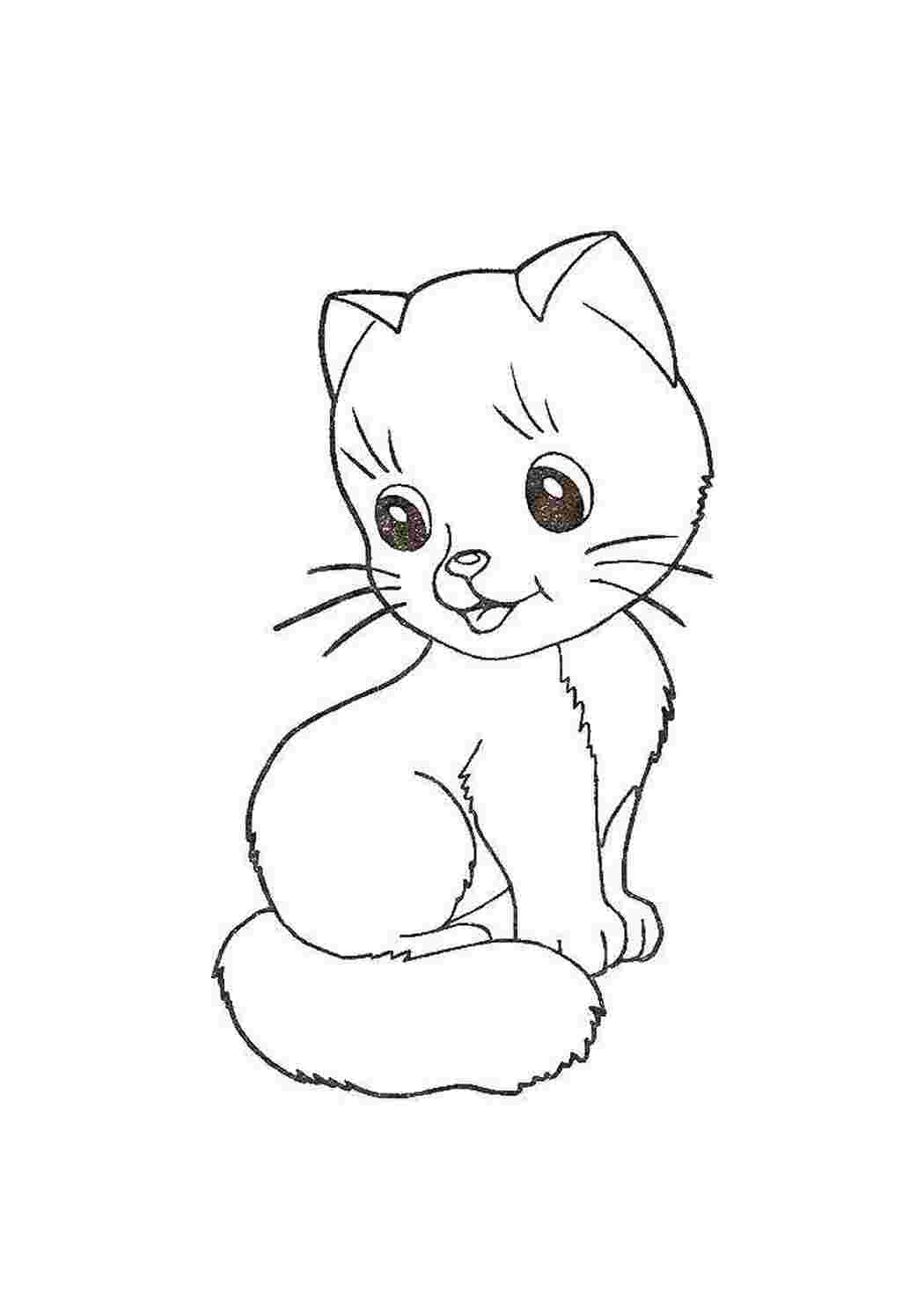 Раскраска Кошеня