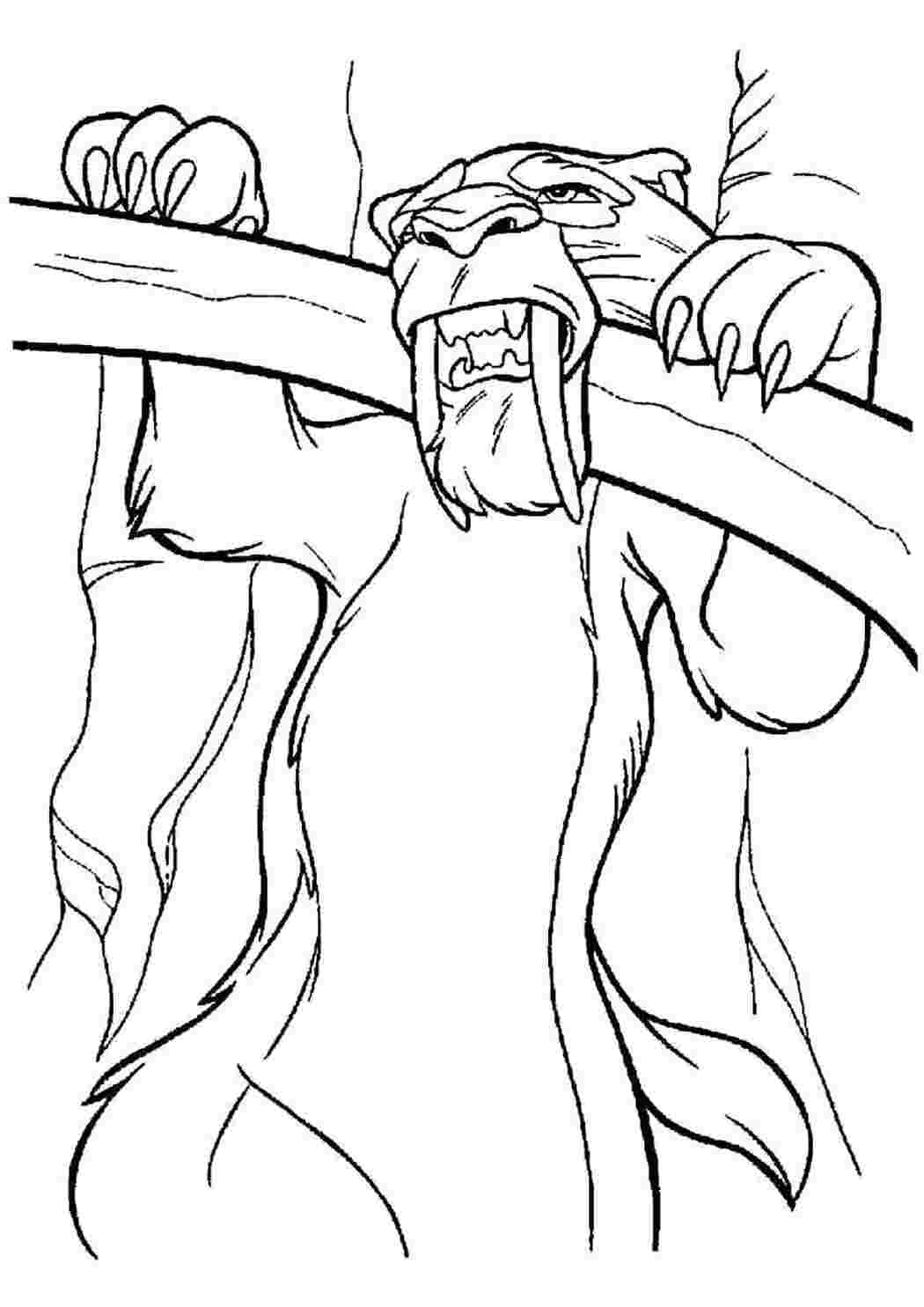 Раскраска Дієго рятується