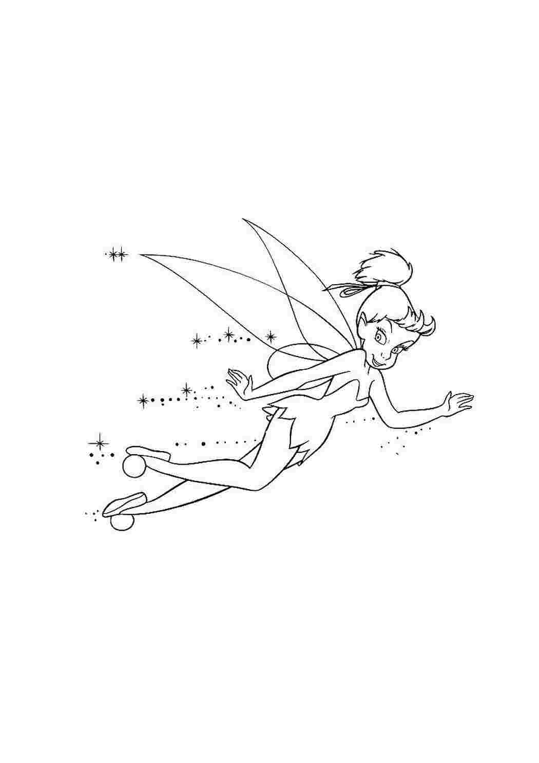 Раскраска Пітер Пен