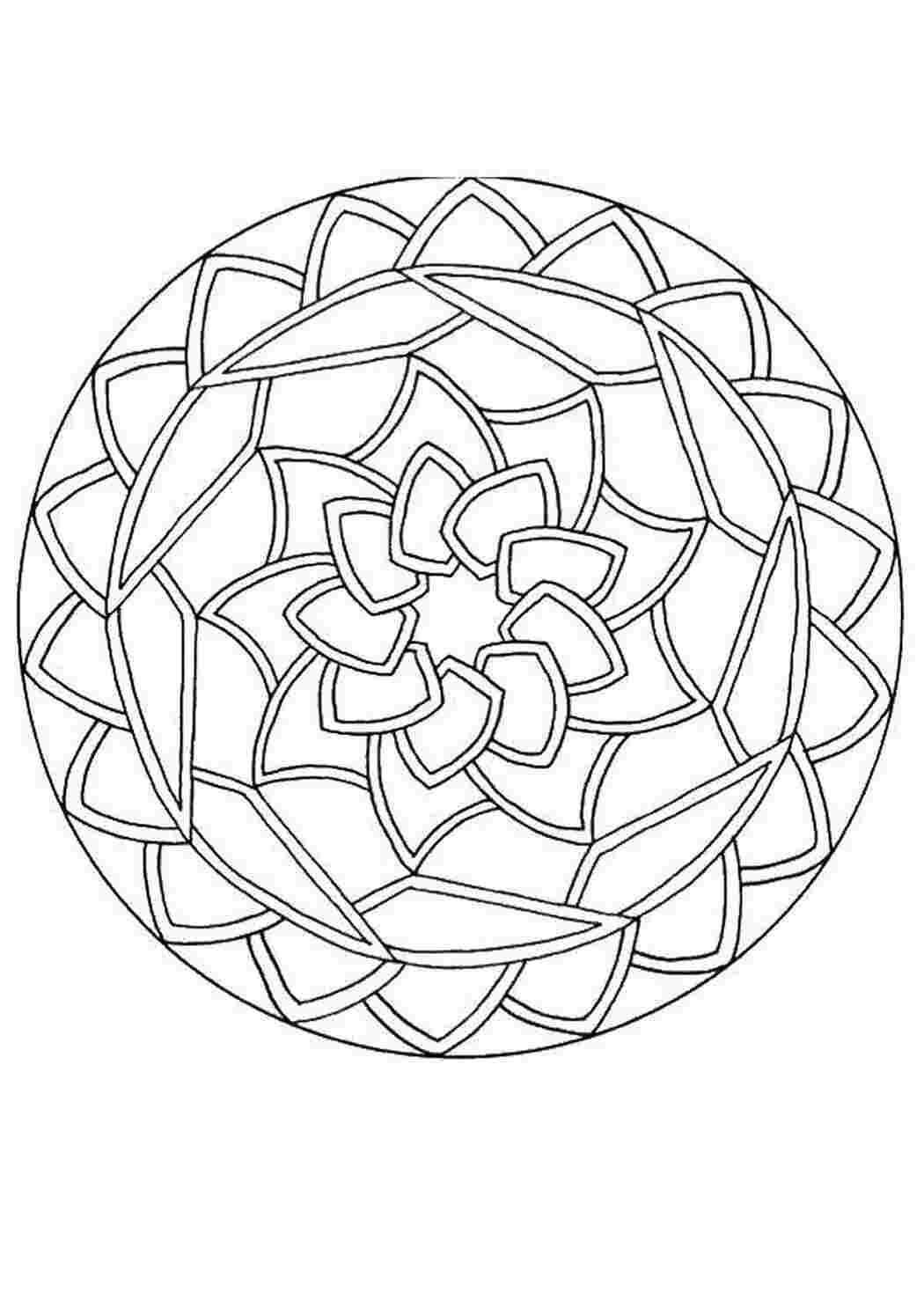 Раскраска Візерунки