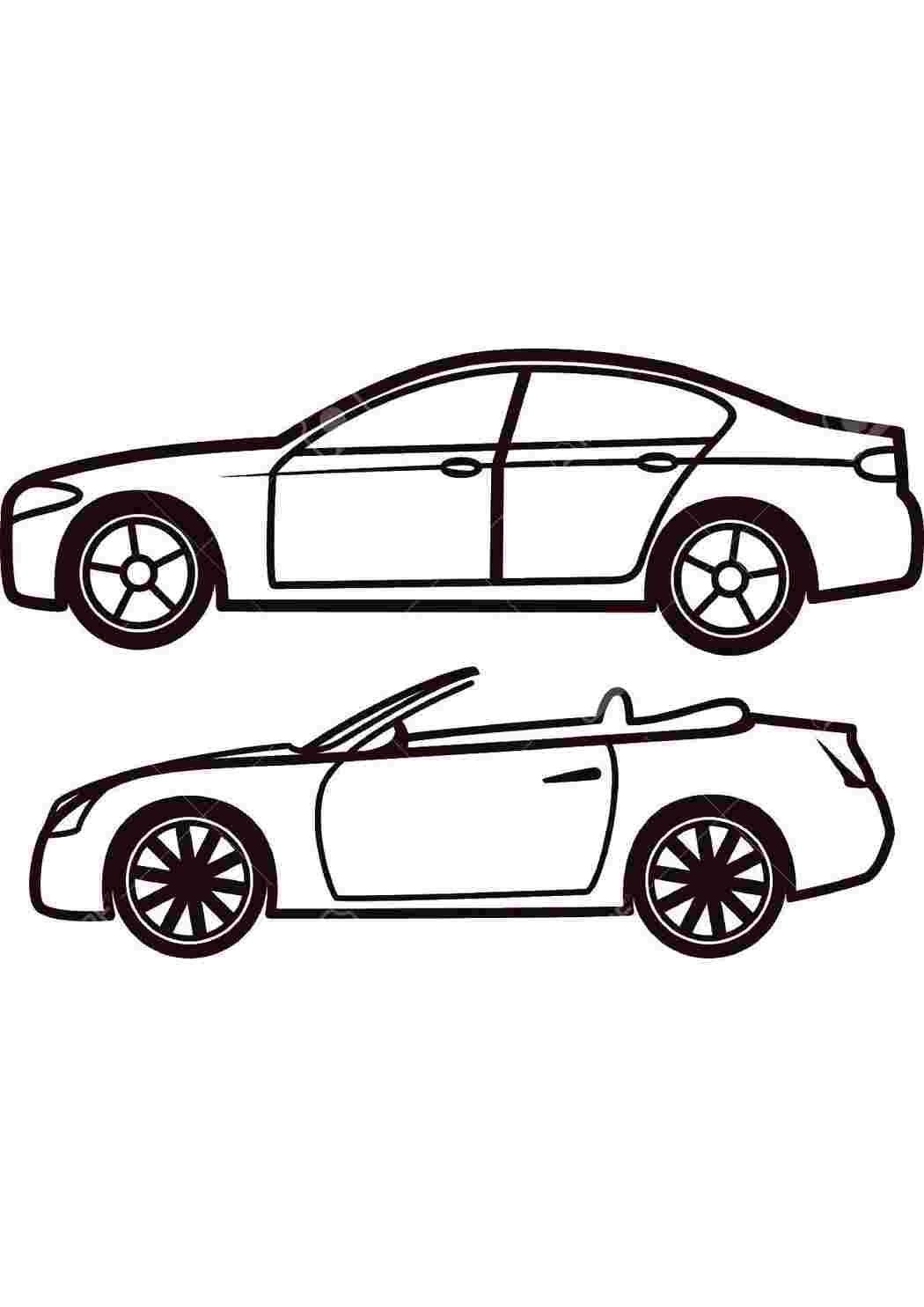 Раскраска Автомобілі