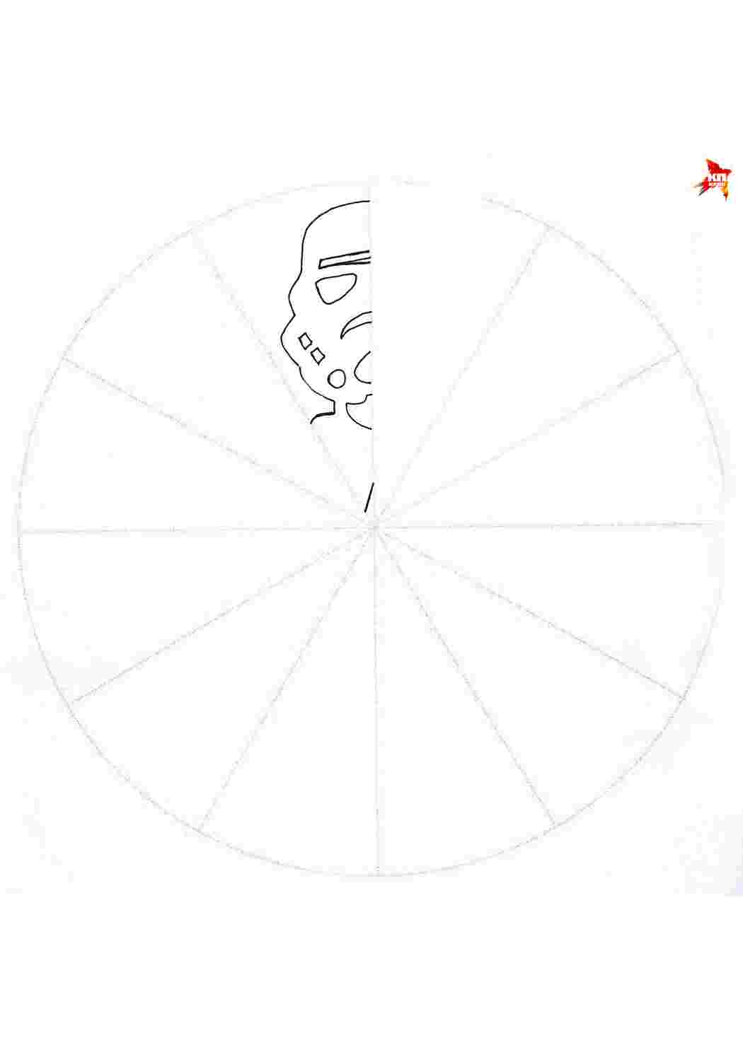 Раскраска Завантажити новорічні сніжинки Як вирізати сніжинку з паперу