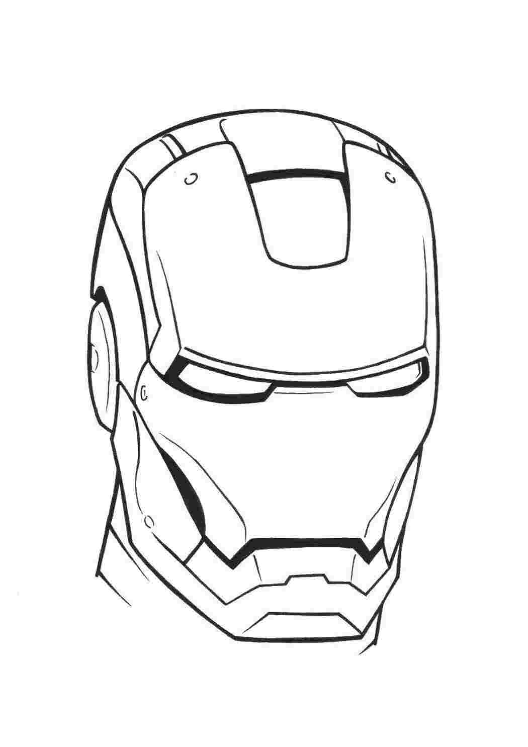 Раскраска Залізна людина