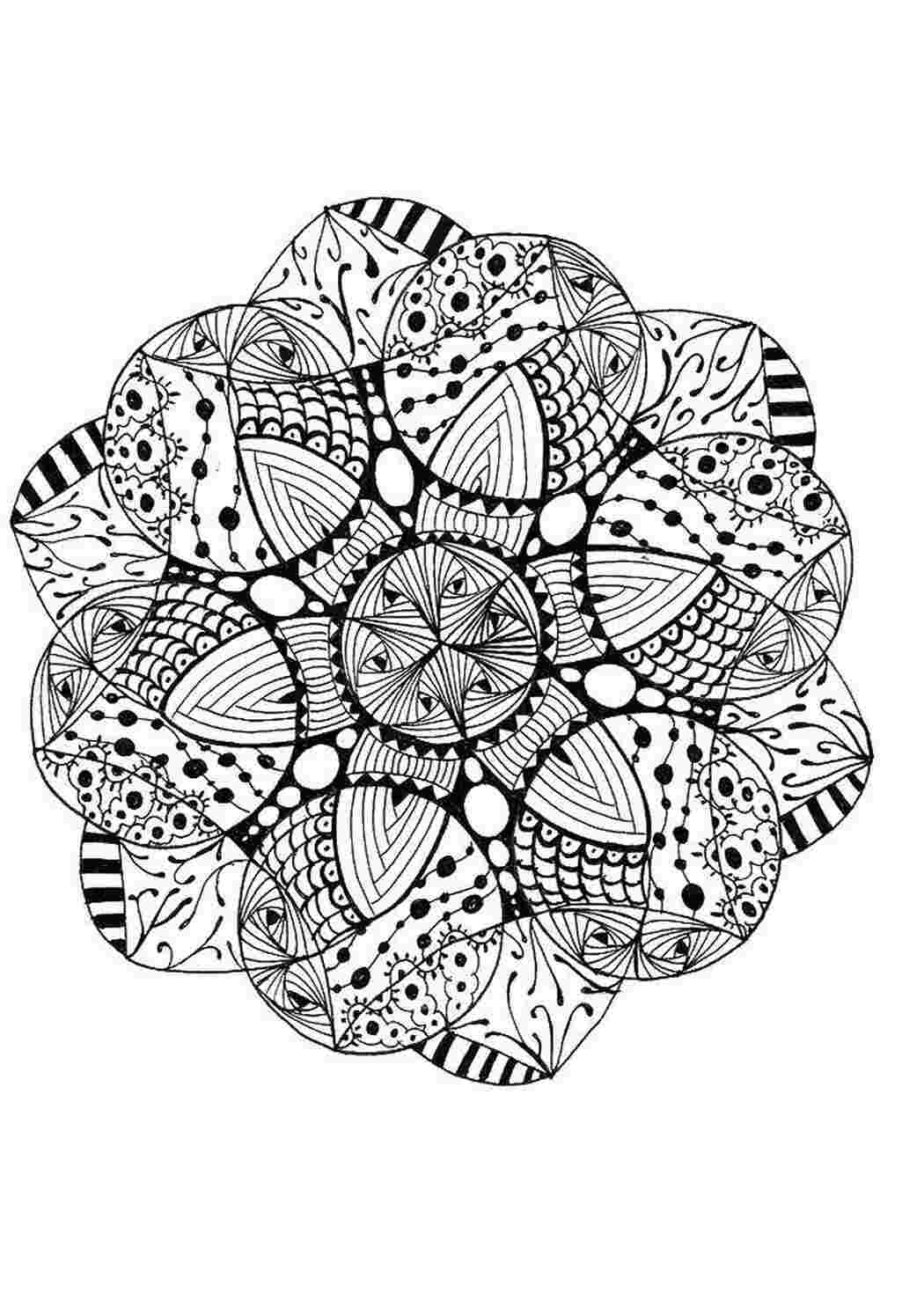 Раскраска Візерунки