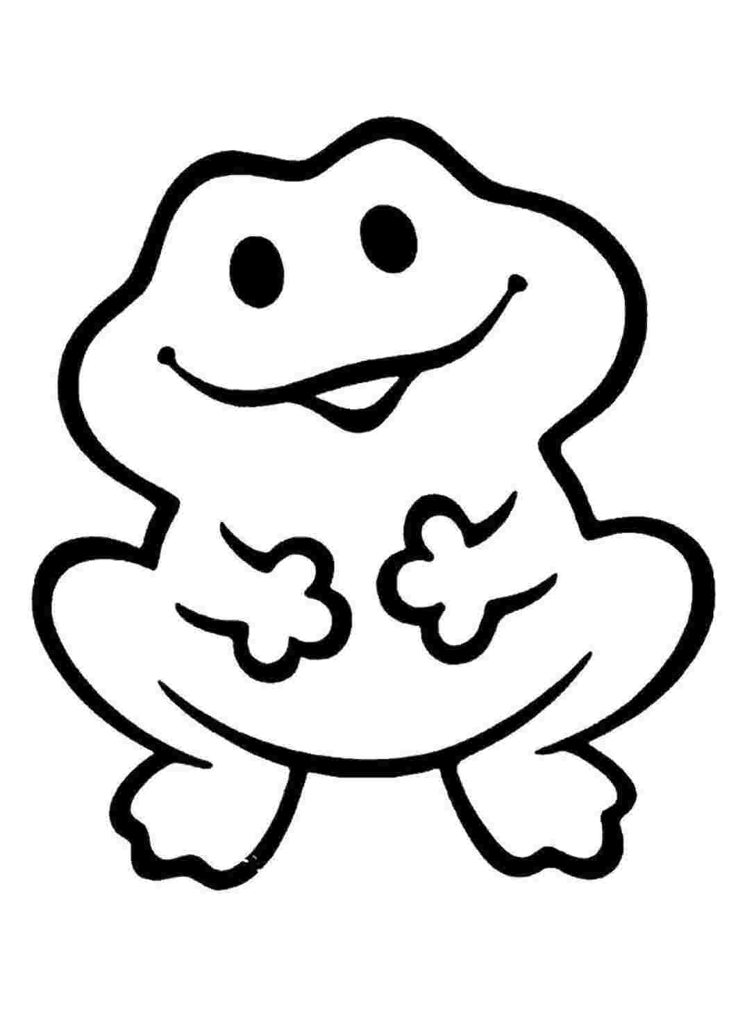 Раскраска Жабеня