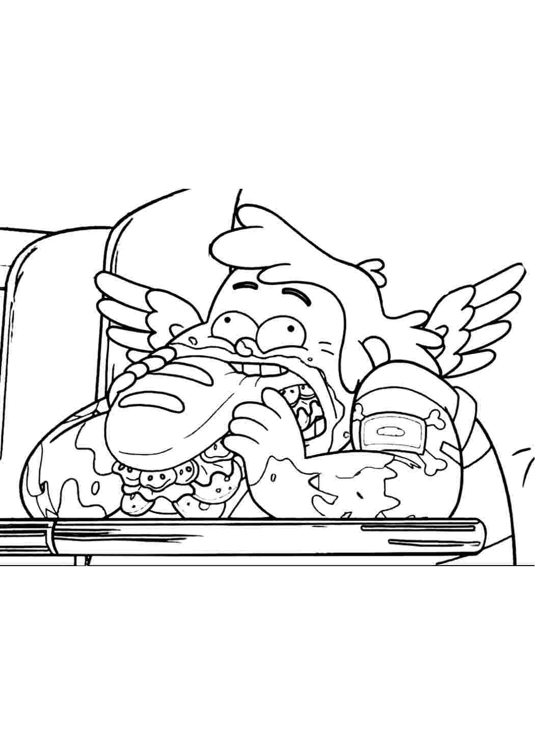 Раскраска Гарні розмальовки Бог любить