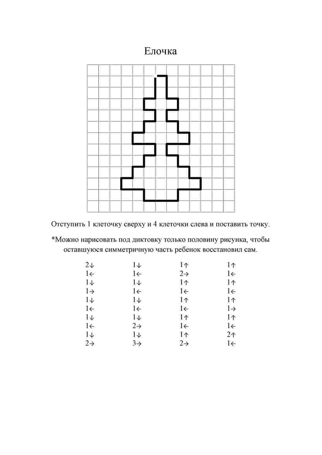 Раскраска Ялинка
