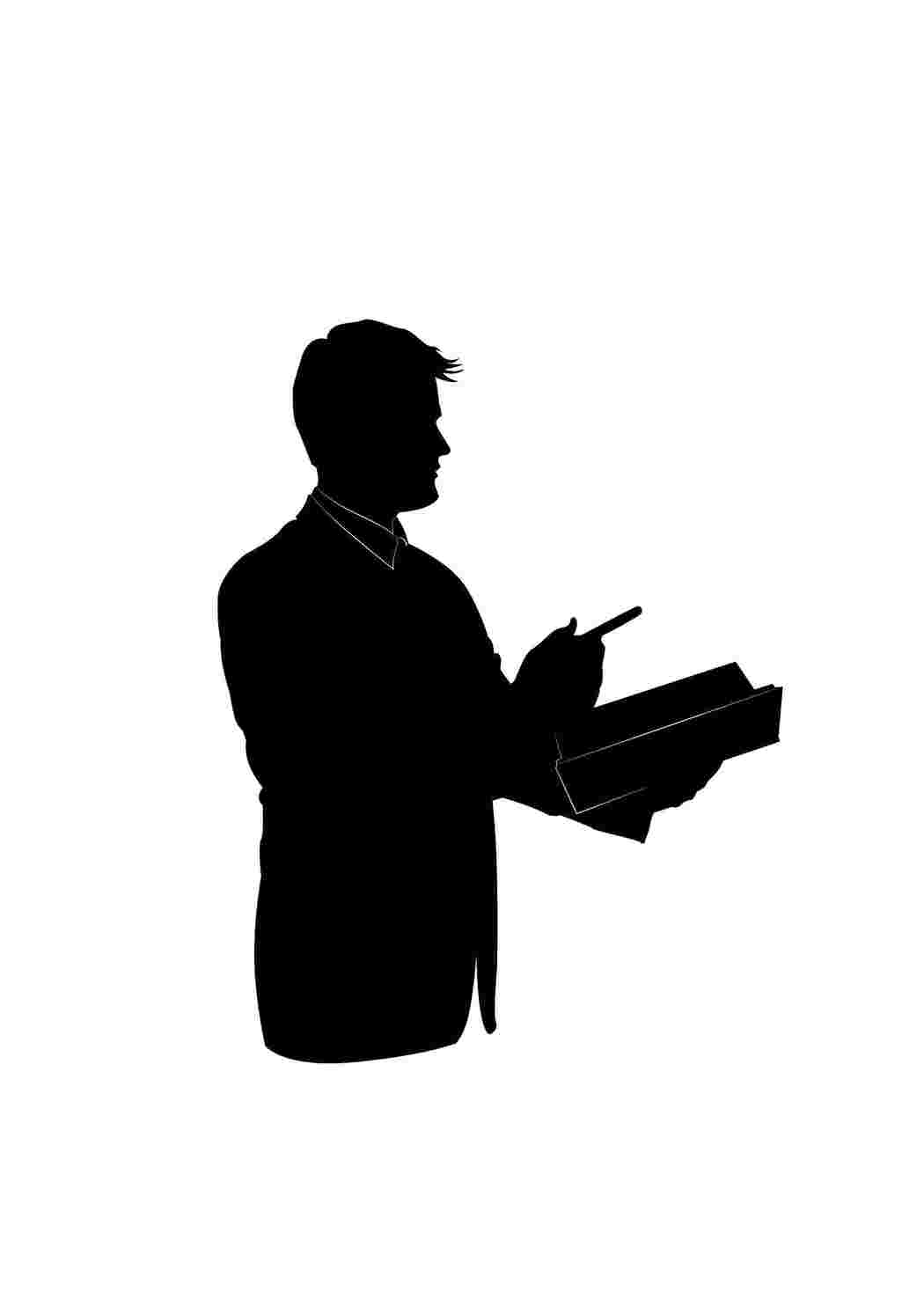 Раскраска Контур людини