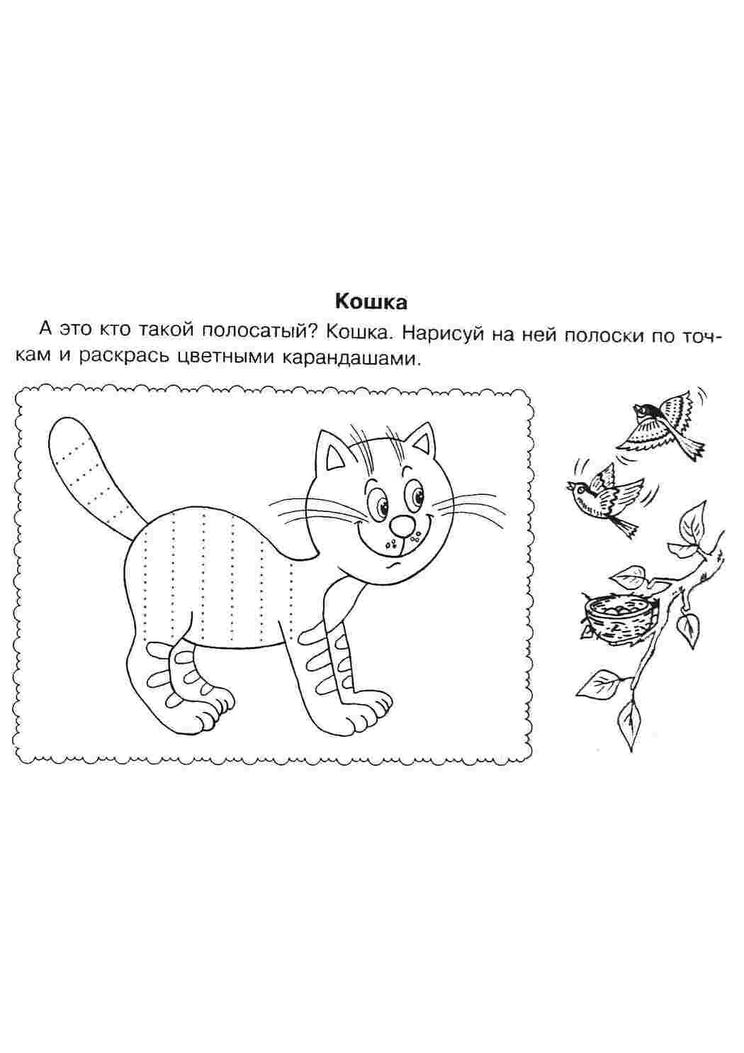 Раскраска Намалюй смужки