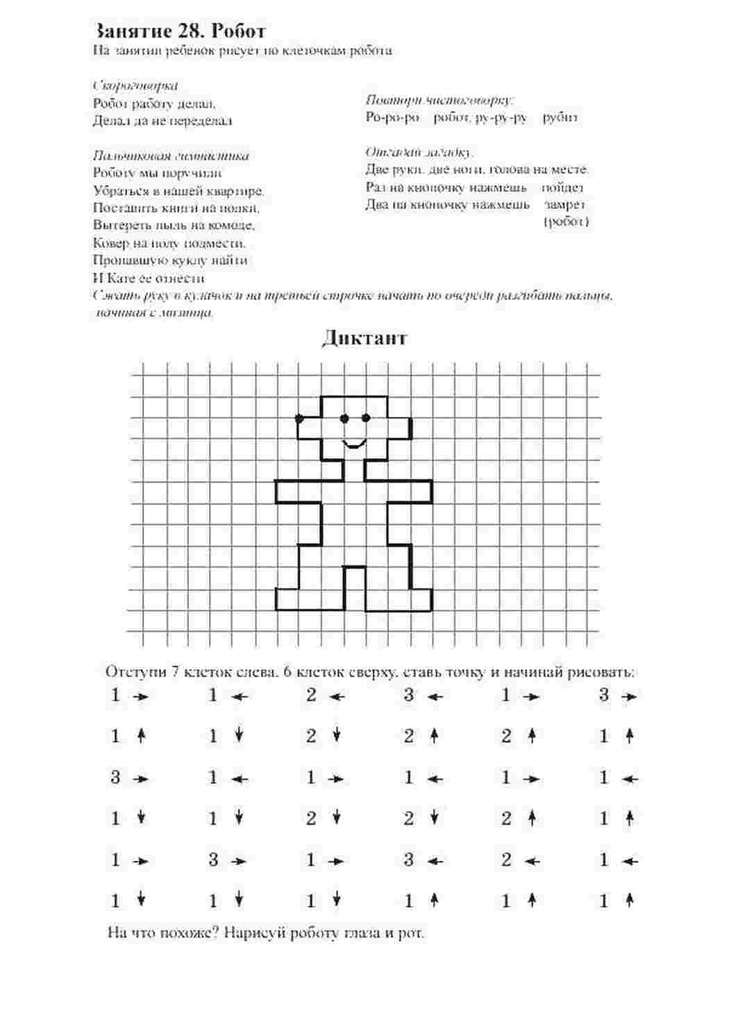 Раскраска Робот