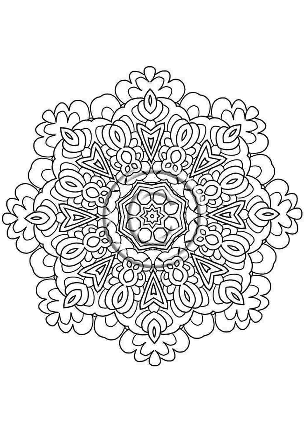 Раскраска Гарний візерунок