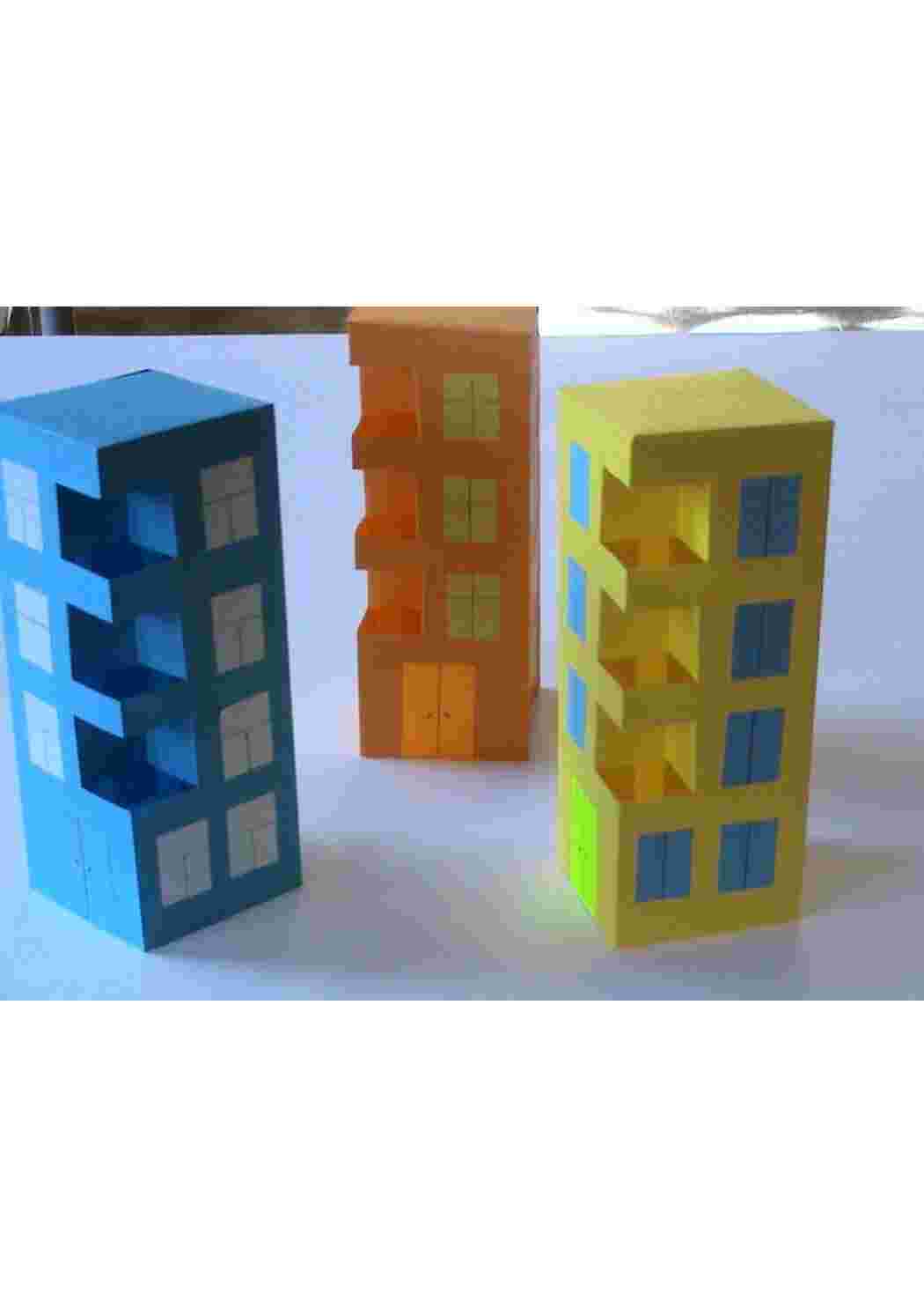 Раскраска Вироби вдома з паперу або картону