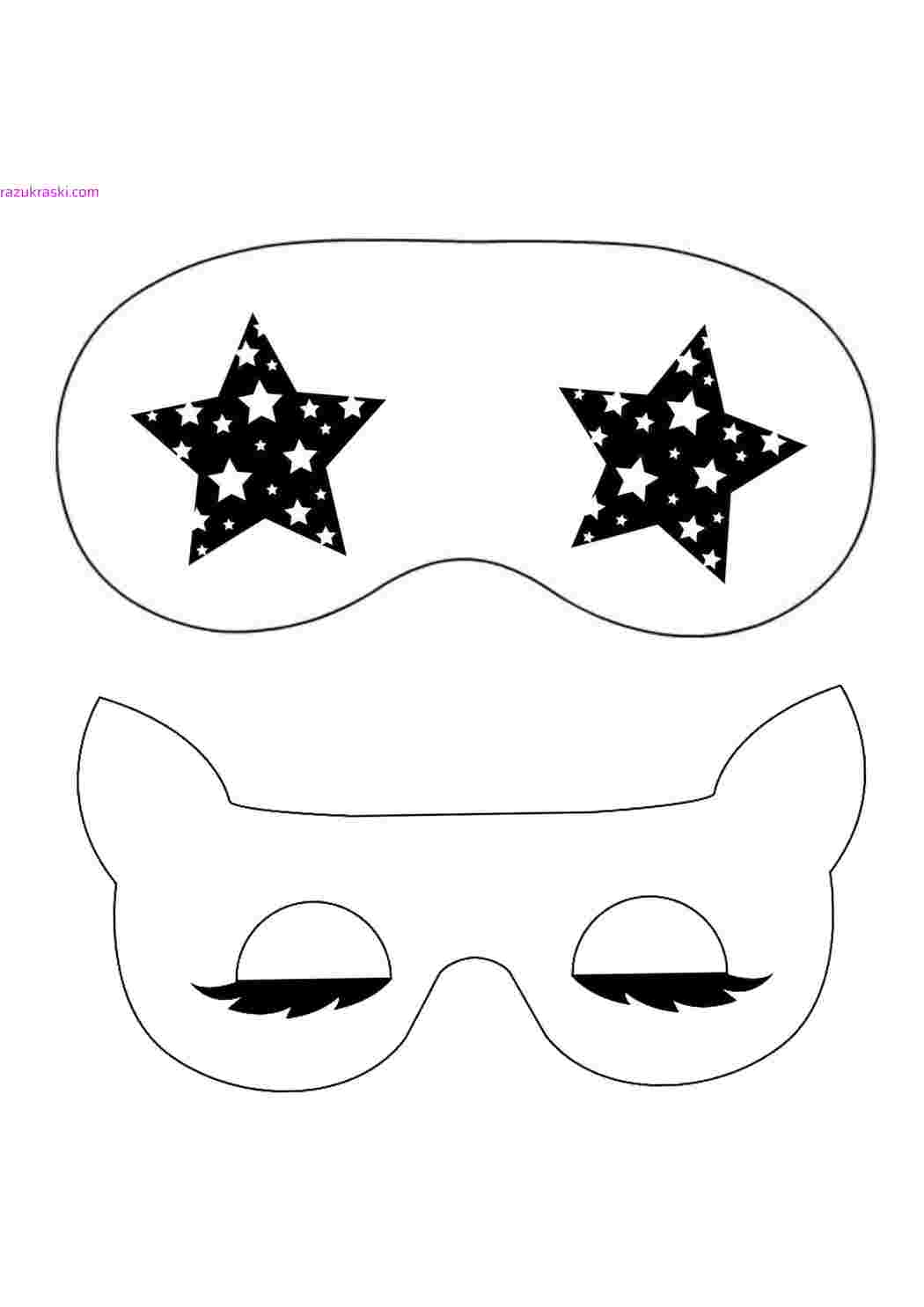 Раскраска Гарні розмальовки Розфарбування Одяг для Лалафанфан Паперова маска для Лалафанфан