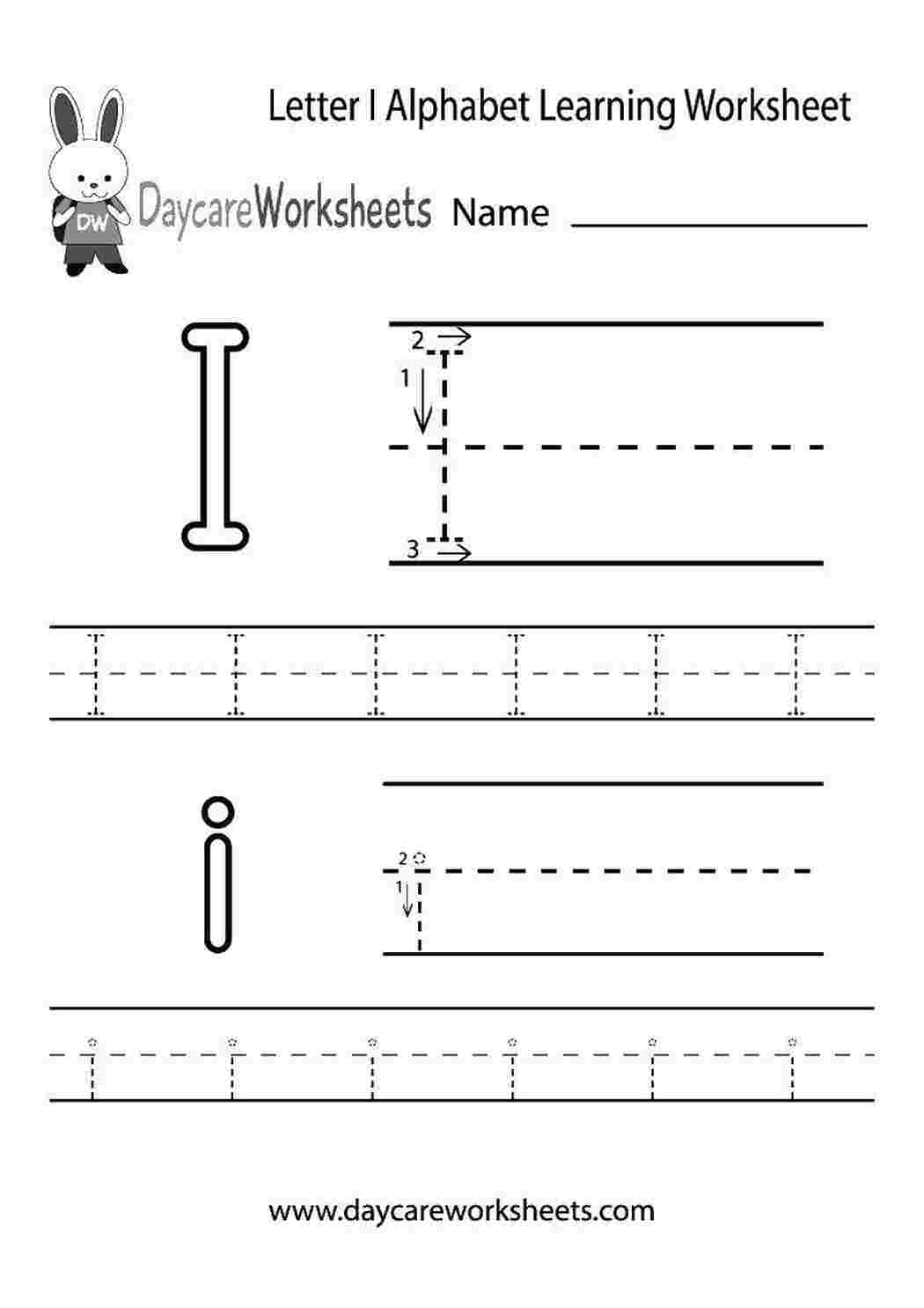 Раскраска Вчимося писати i