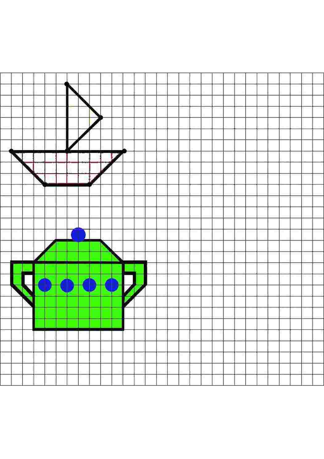 Раскраска Домалюй предмети