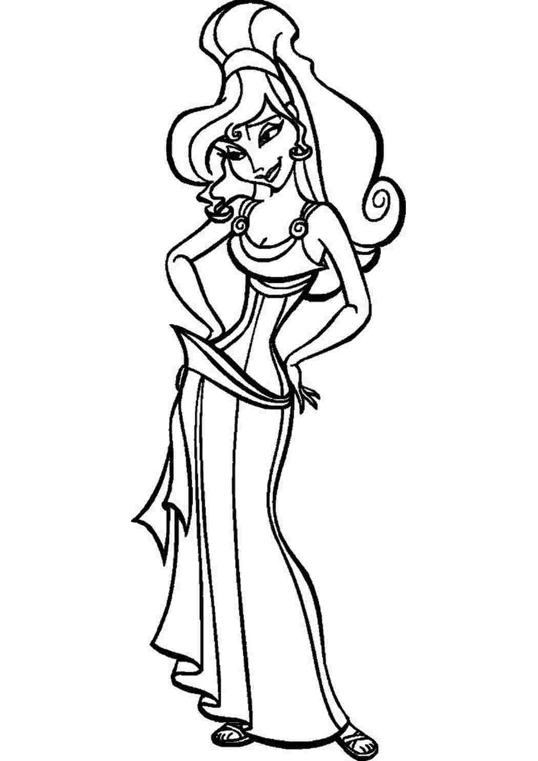 Раскраска Принцеса
