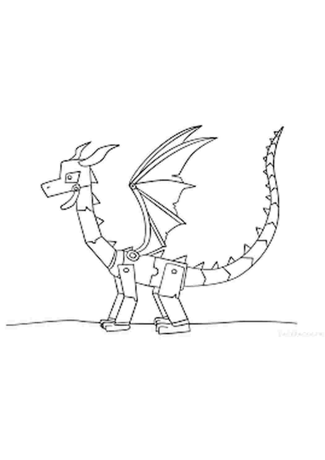 Раскраска Майнкрафт