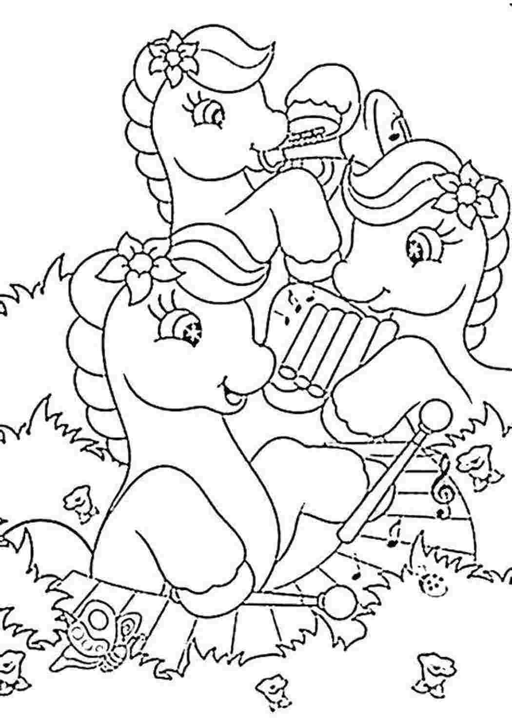 Раскраска Пні з My Little Pony
