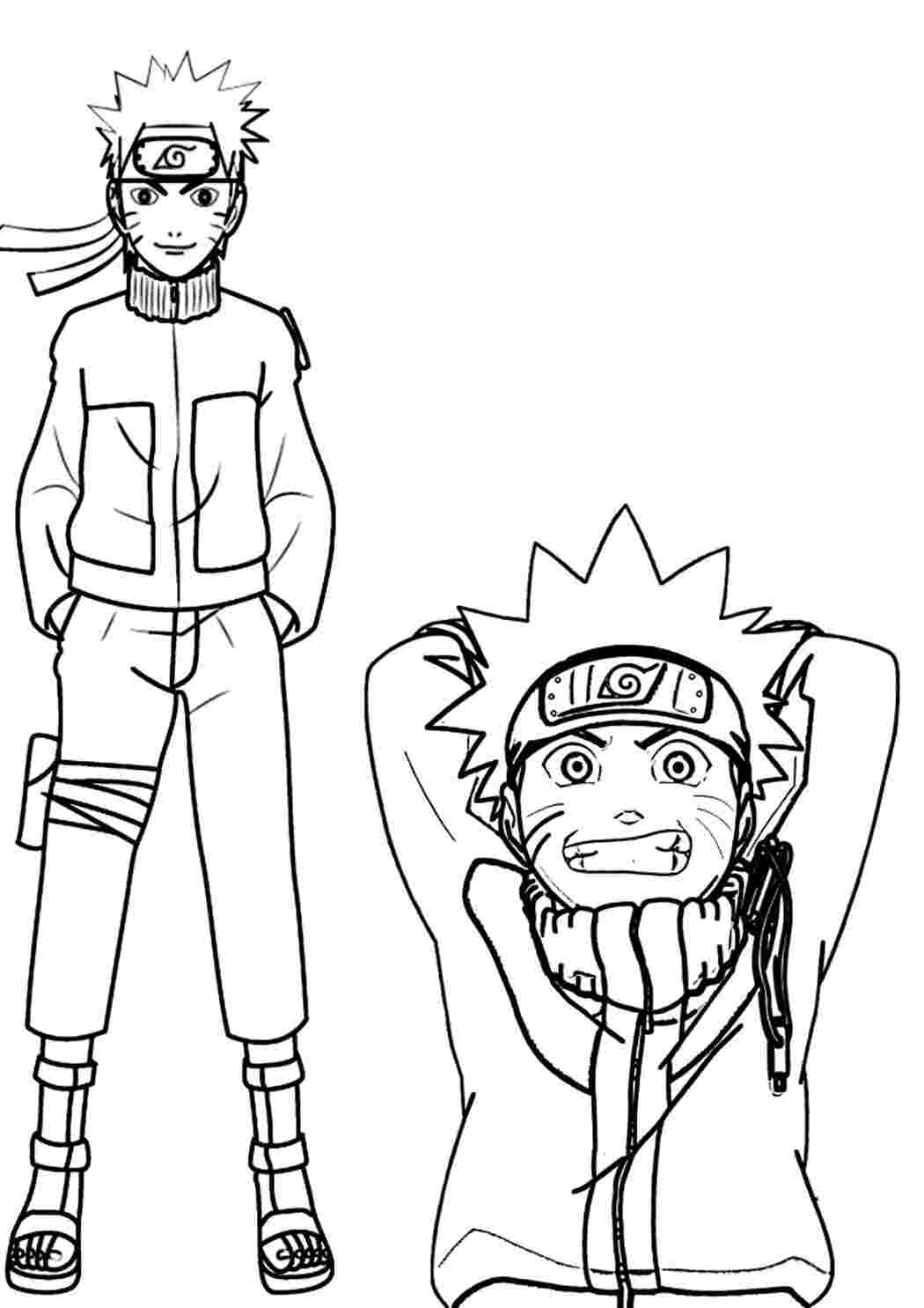 Раскраска Гарні розмальовки Ніндзя хлопчик