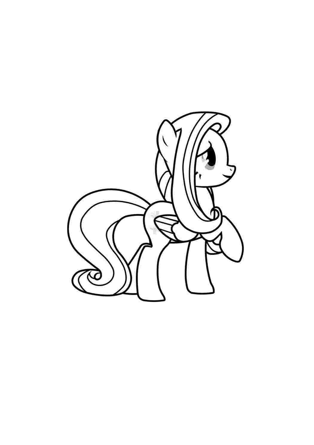 Раскраска Пні з My Little Pony