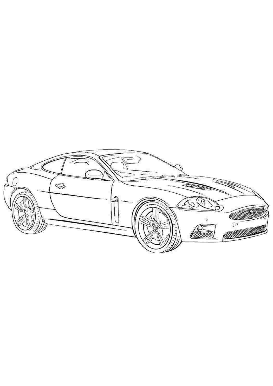 Раскраска Автомобіль