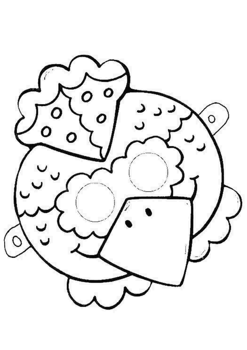 Раскраска Маска ворони