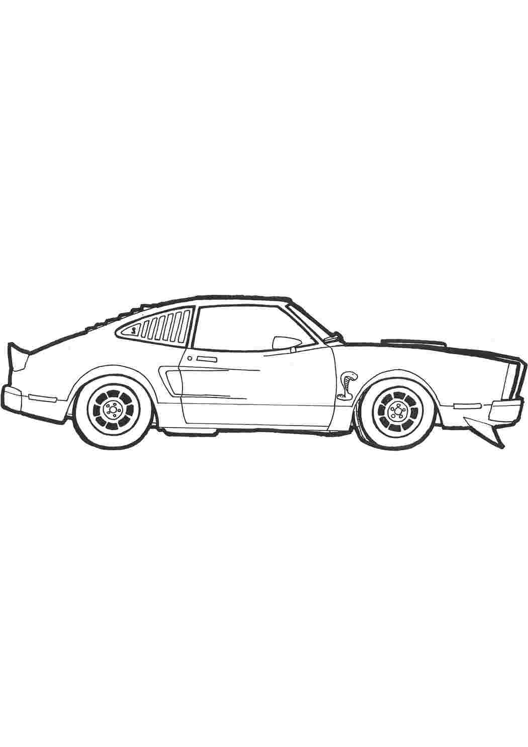 Раскраска Автомобіль