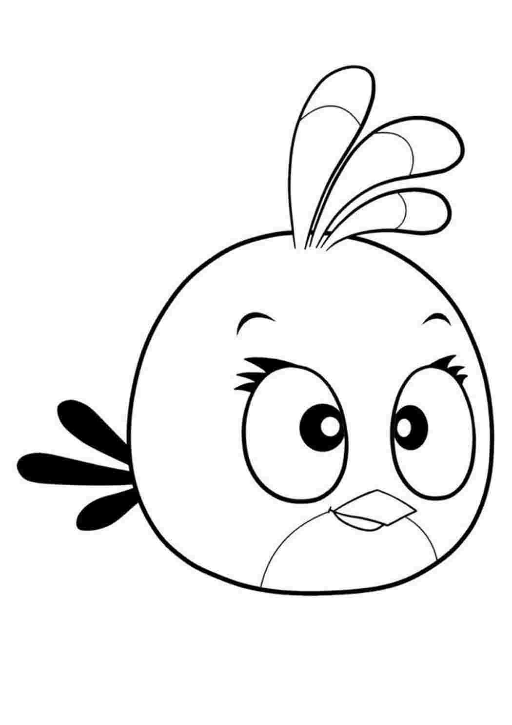 Раскраска Мультфільми Європейські мультфільми Злі пташки