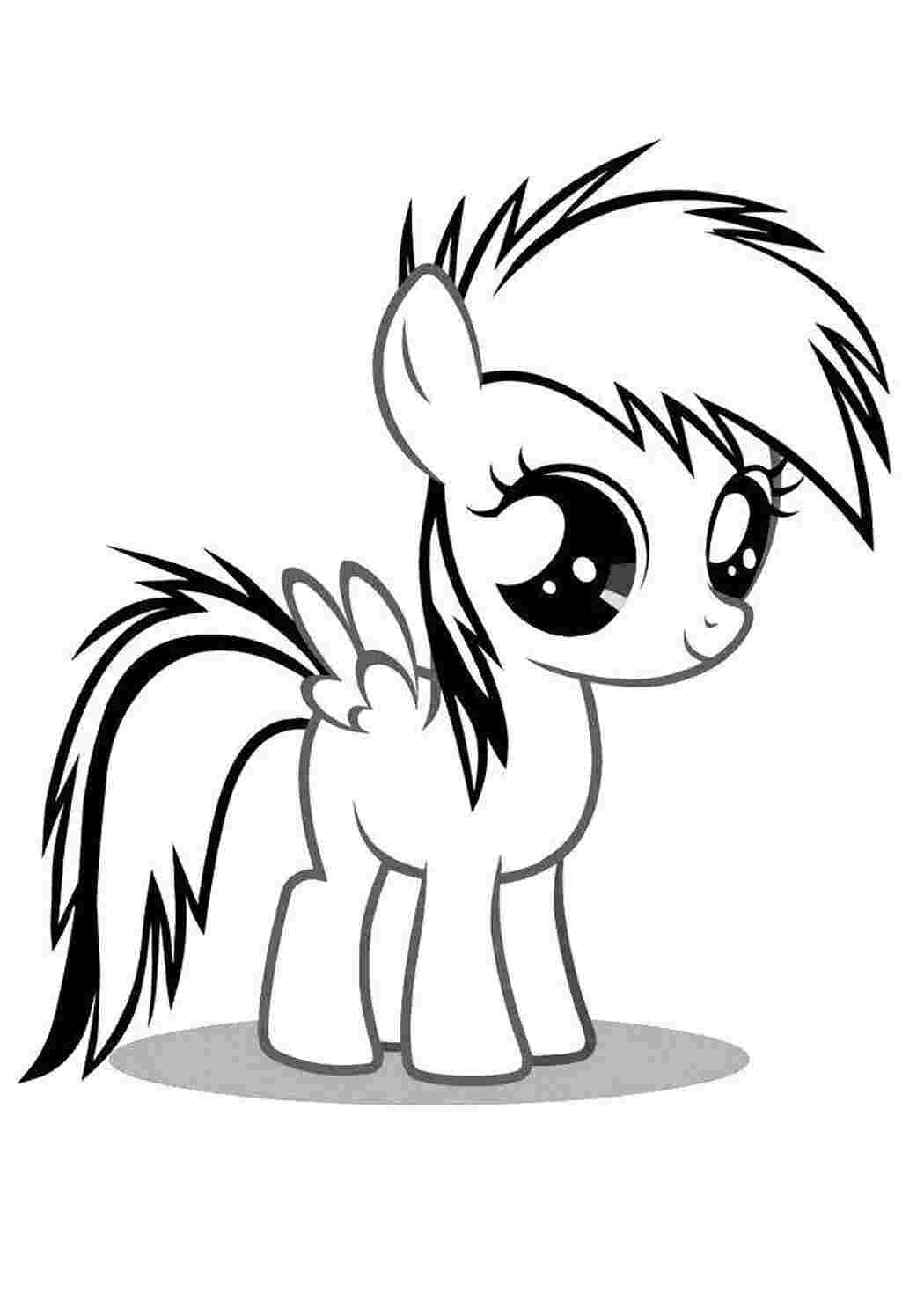 Раскраска Пні з My Little Pony