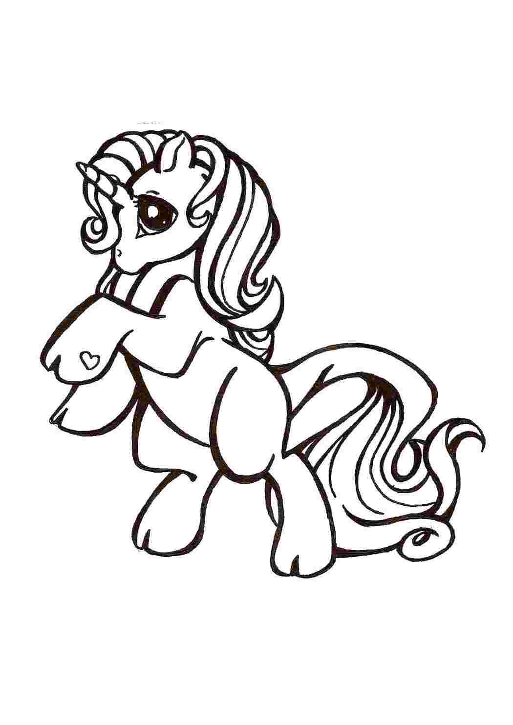 Раскраска Милашка з My Little Pony