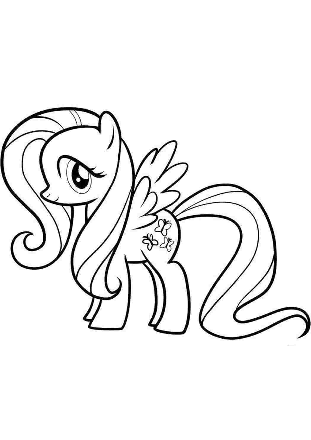 Раскраска Пні з My Little Pony