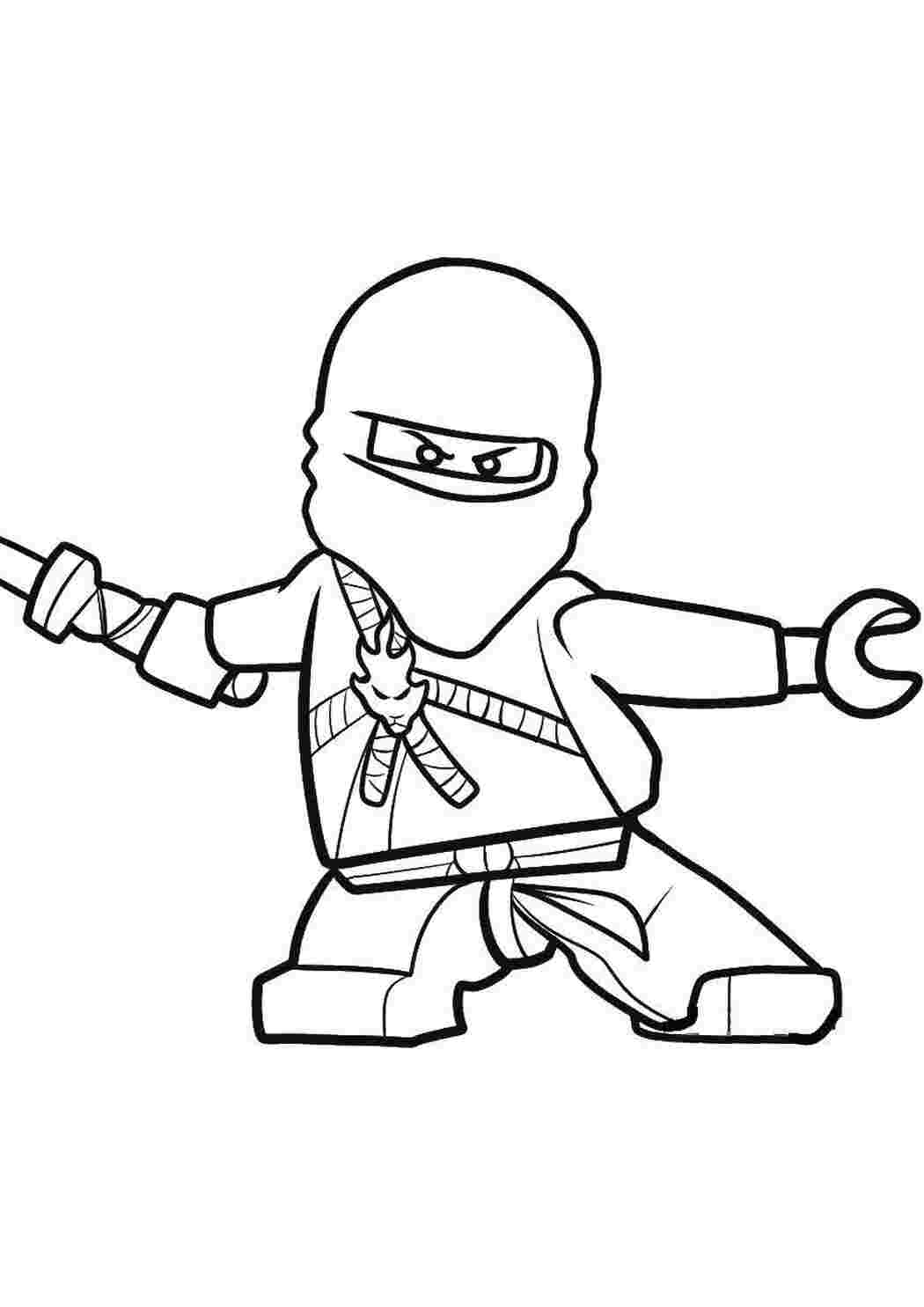 Раскраска Ніндзя