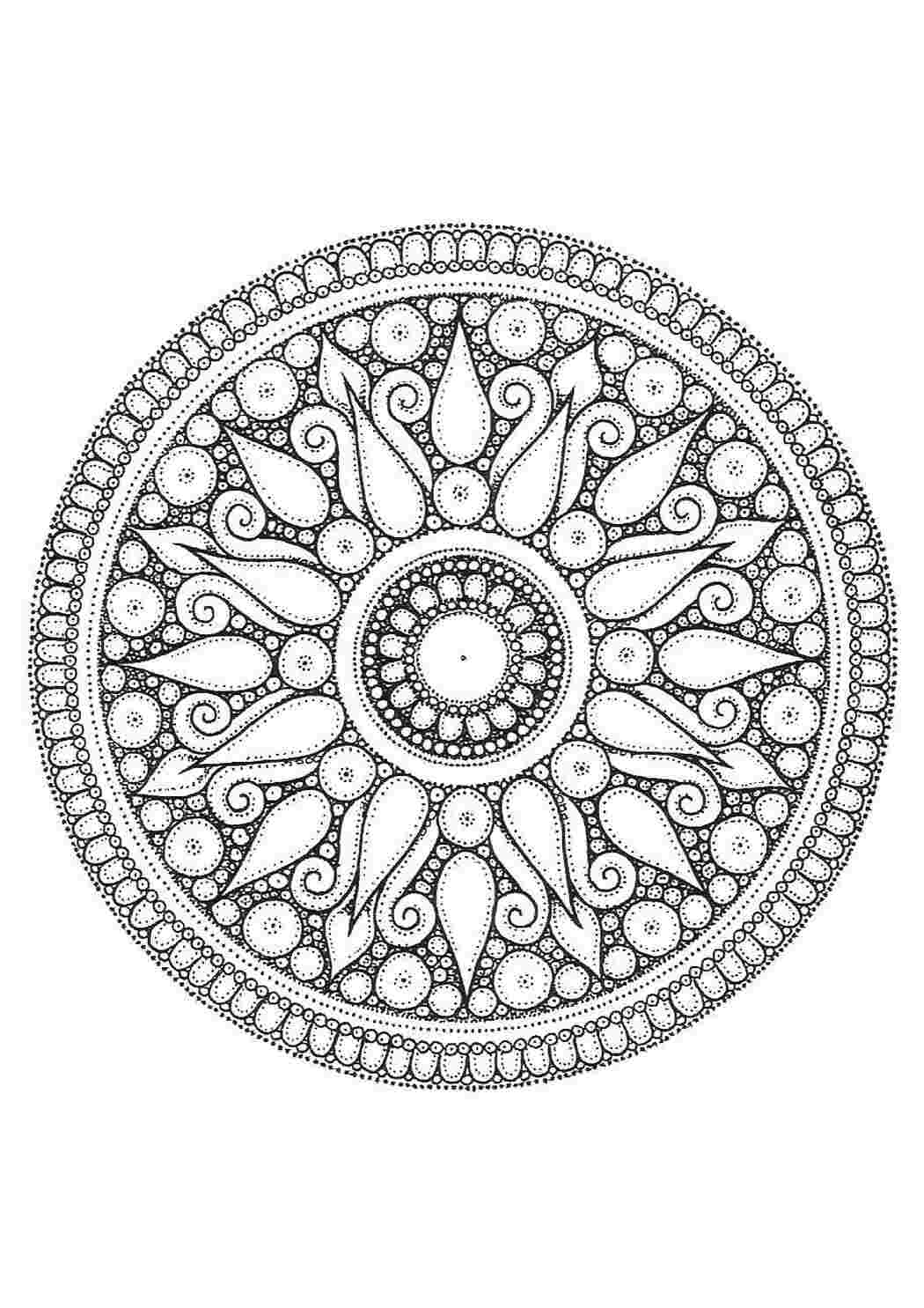 Раскраска Акуратний візерунок