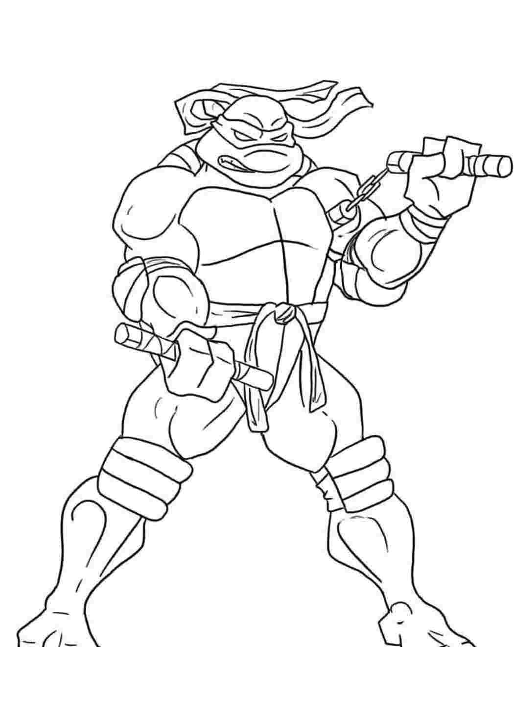 Раскраска Мікеланджело