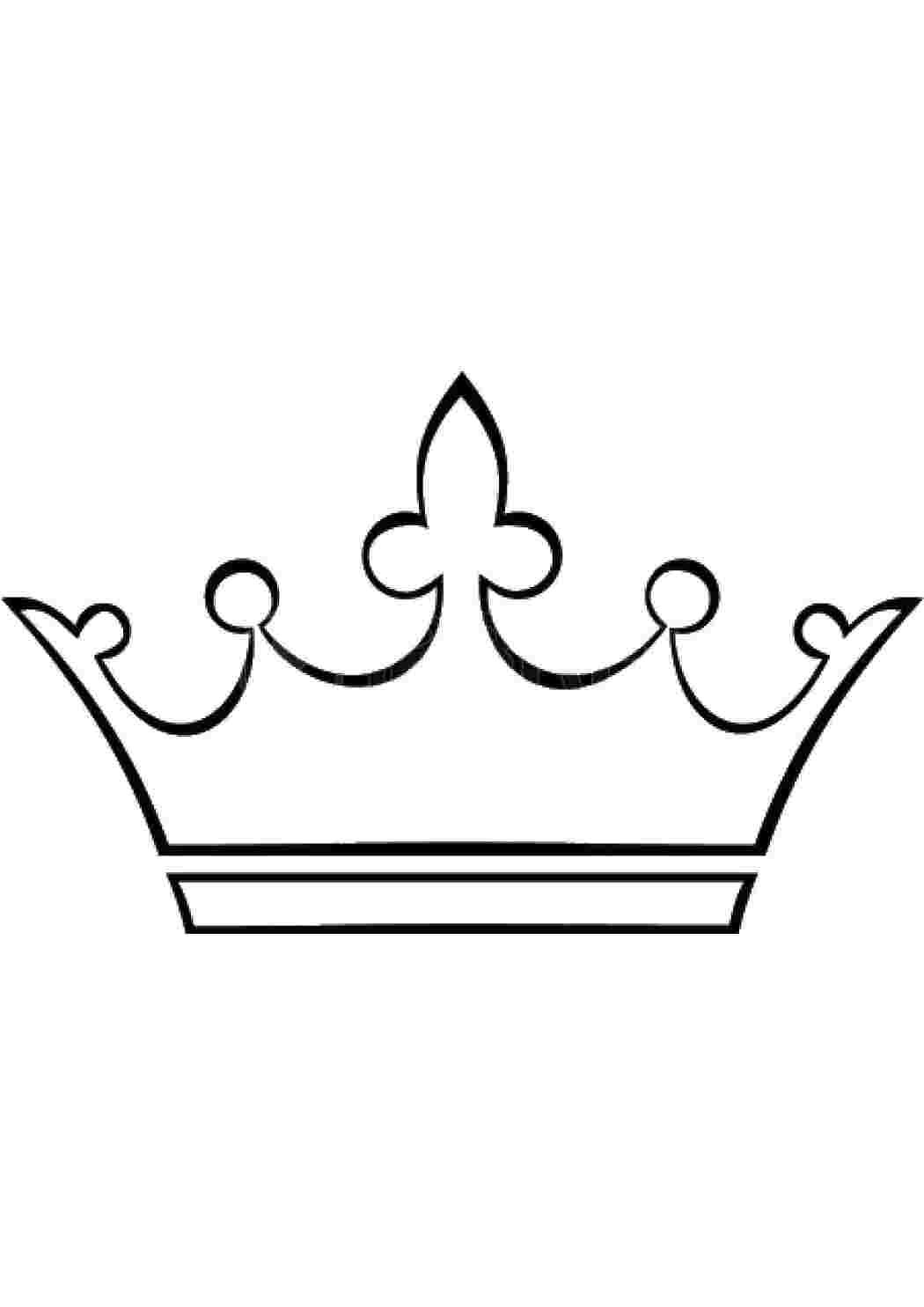 Раскраска корона