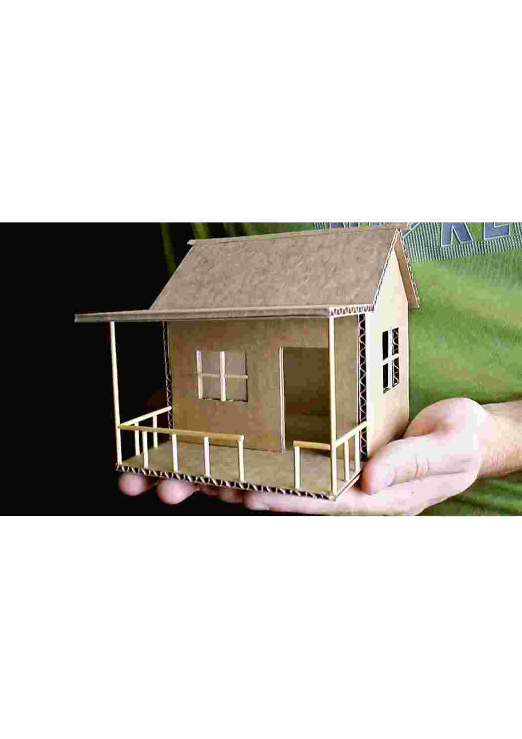 Раскраска Вироби вдома з паперу чи картону