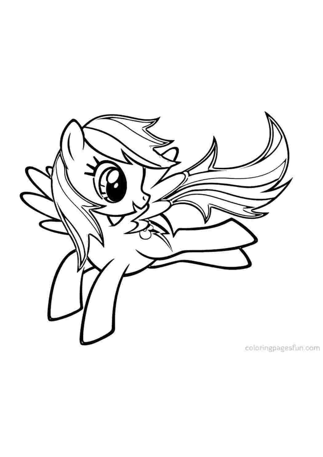 Раскраска Пні з My Little Pony