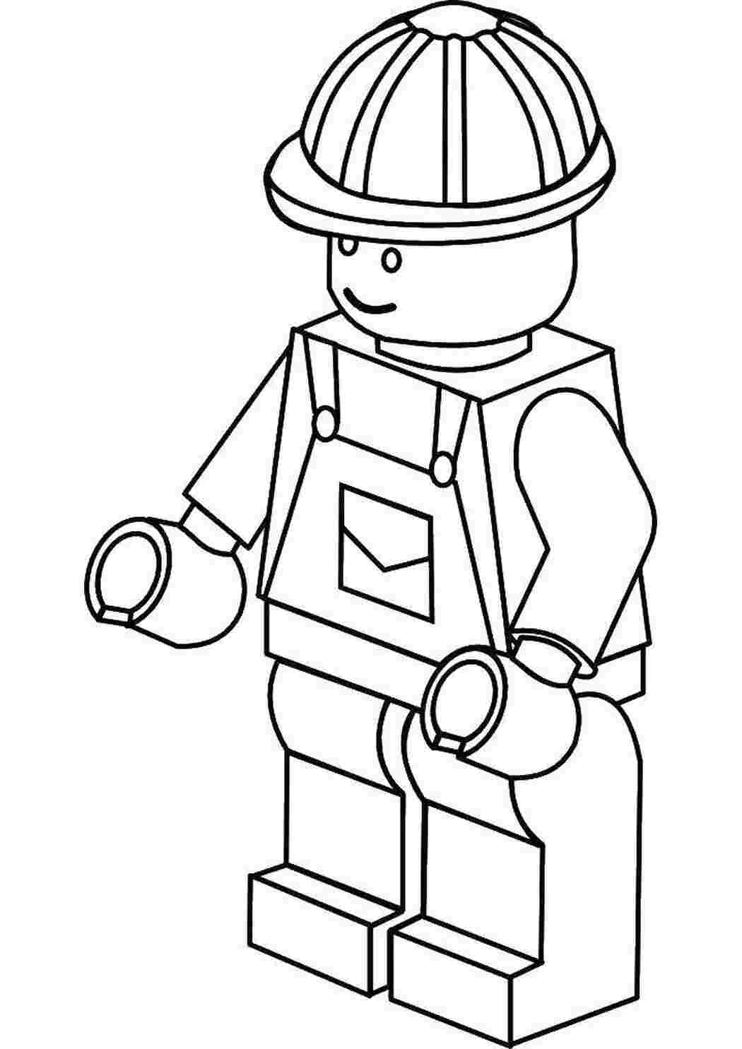 Раскраска Лего