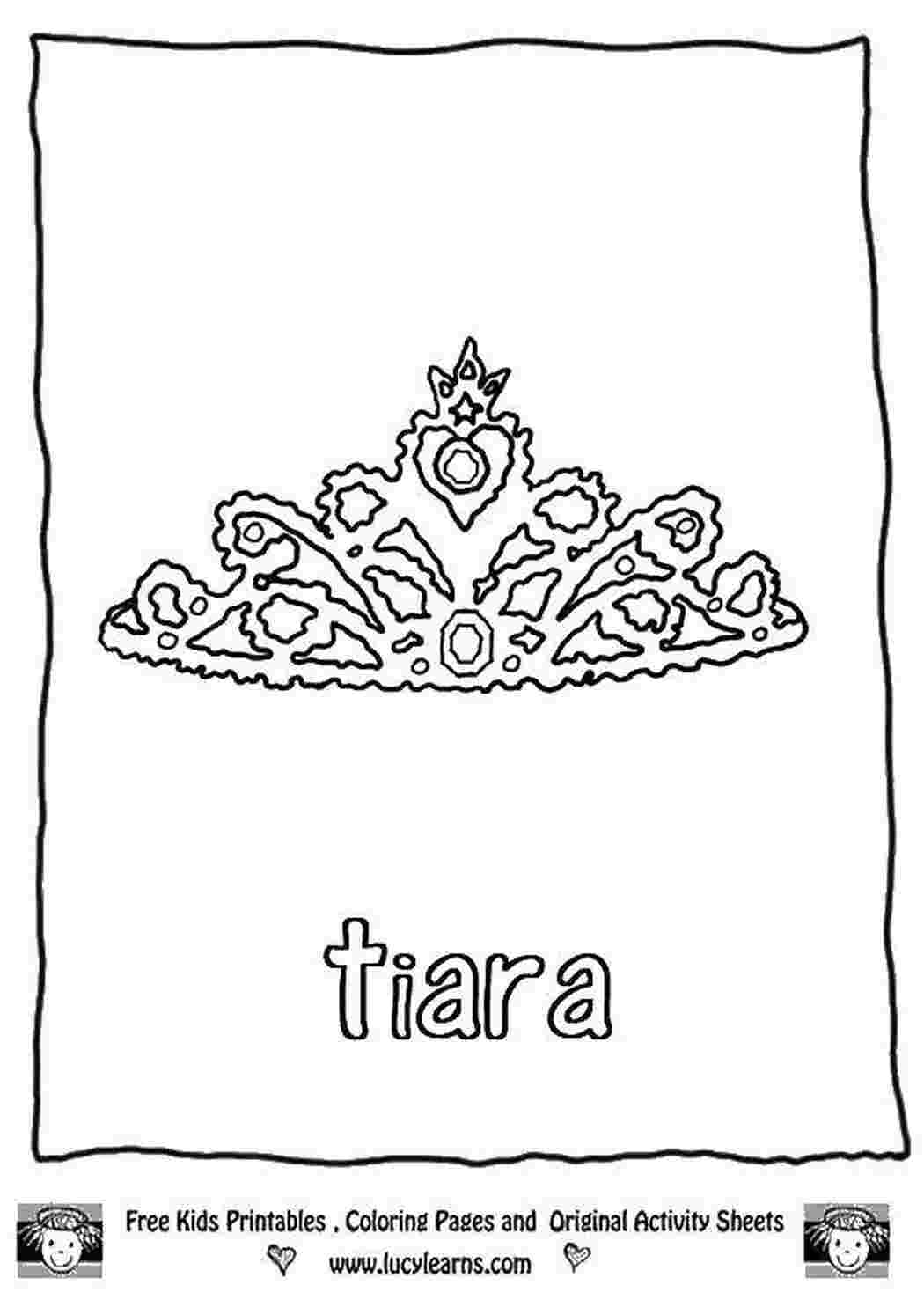Раскраска Тіара