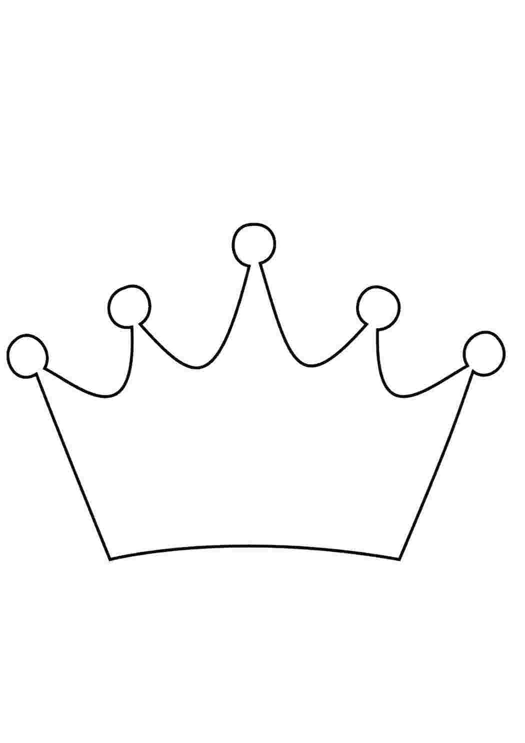 Раскраска Корона