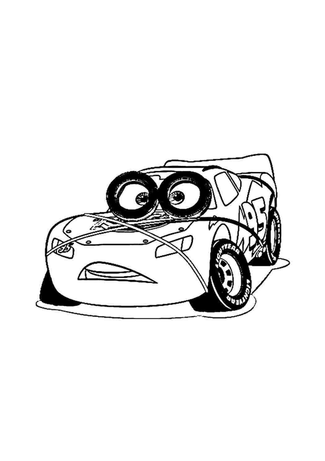 Раскраска Гарні розмальовки Блискавка Маквін пов язані