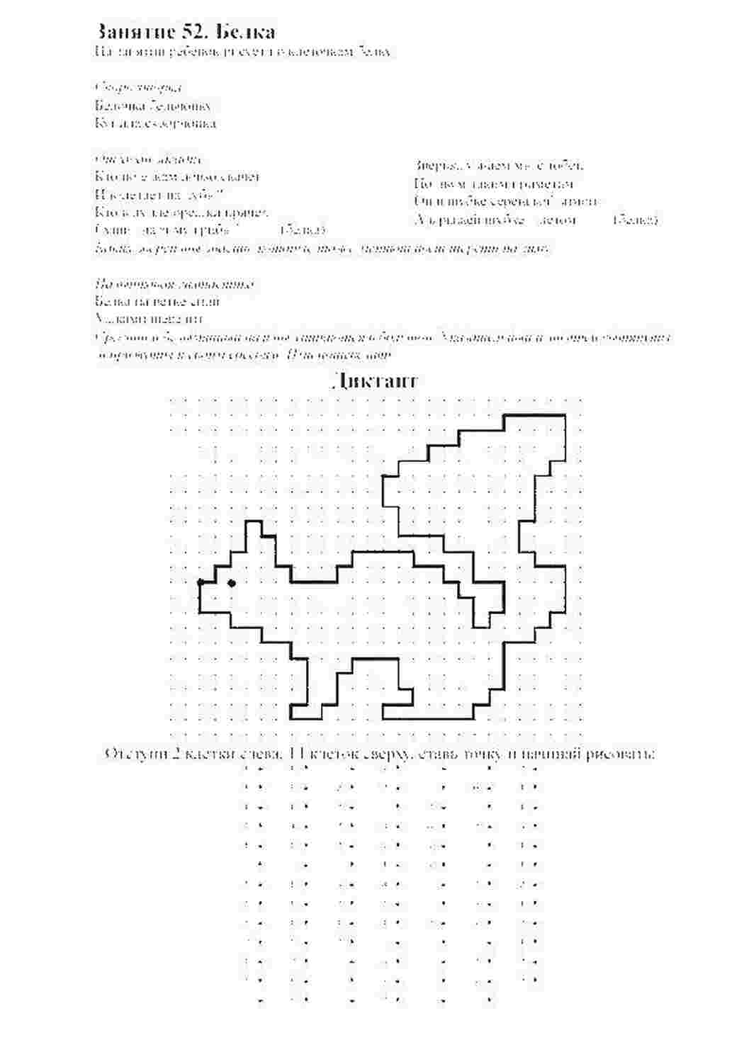 Раскраска білка