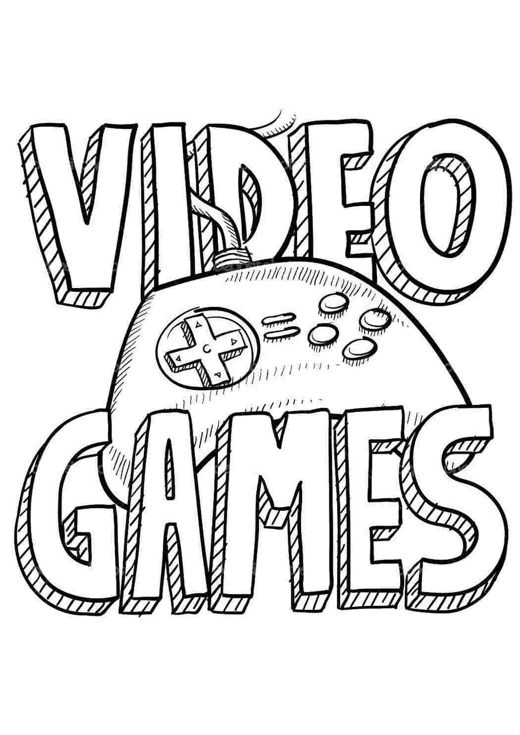 Раскраска Відеоігри на Xbox
