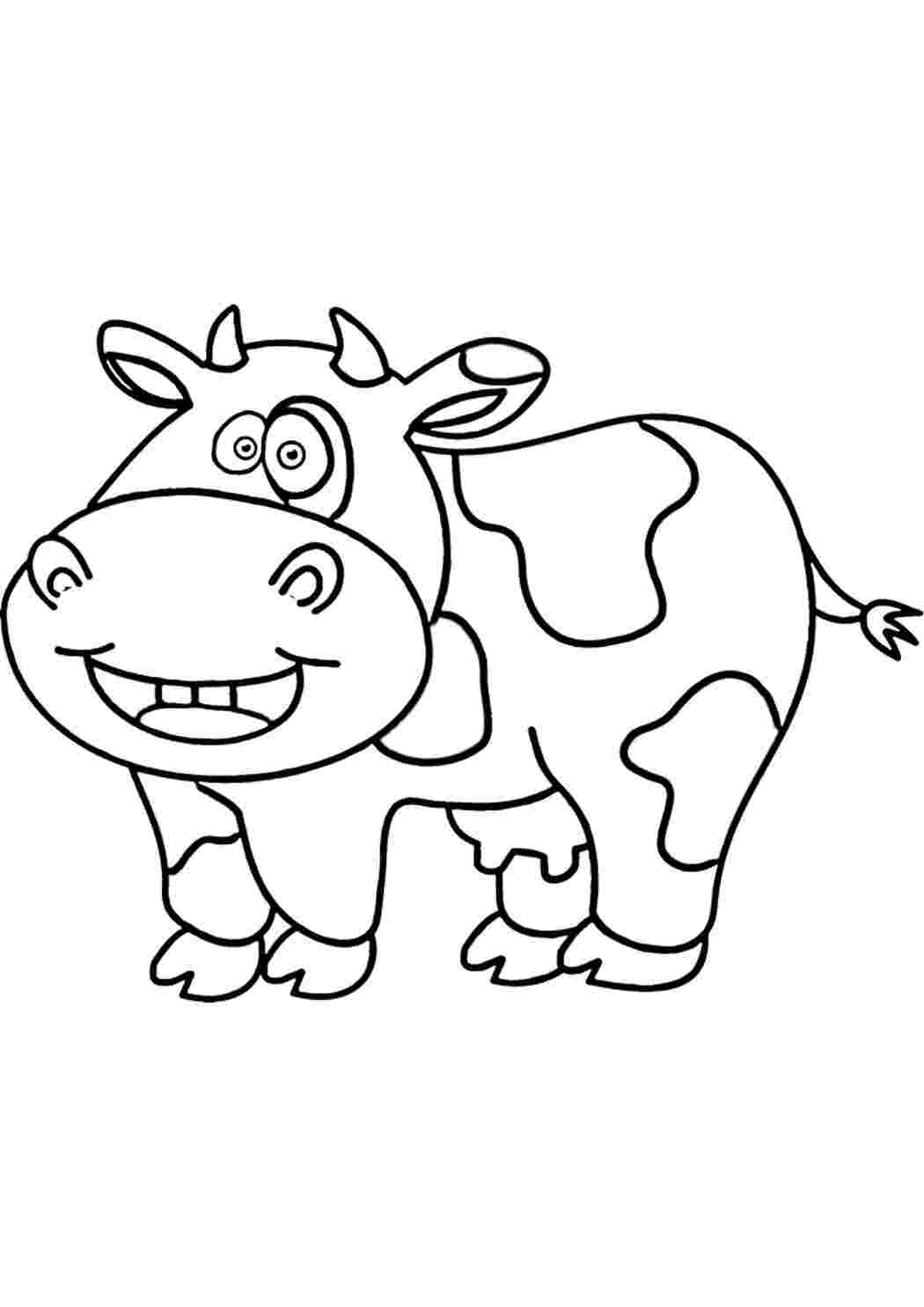 Раскраска Гарні розмальовки Яка цікава пляма навколо ока у цієї тварини