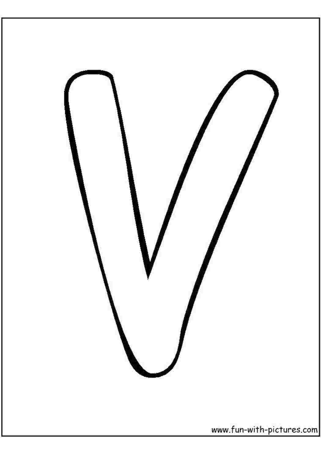 Раскраска V