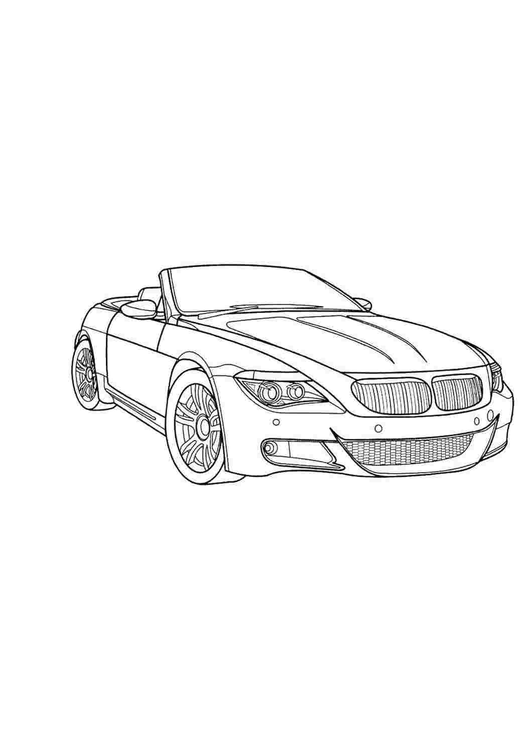 Раскраска Автомобілі