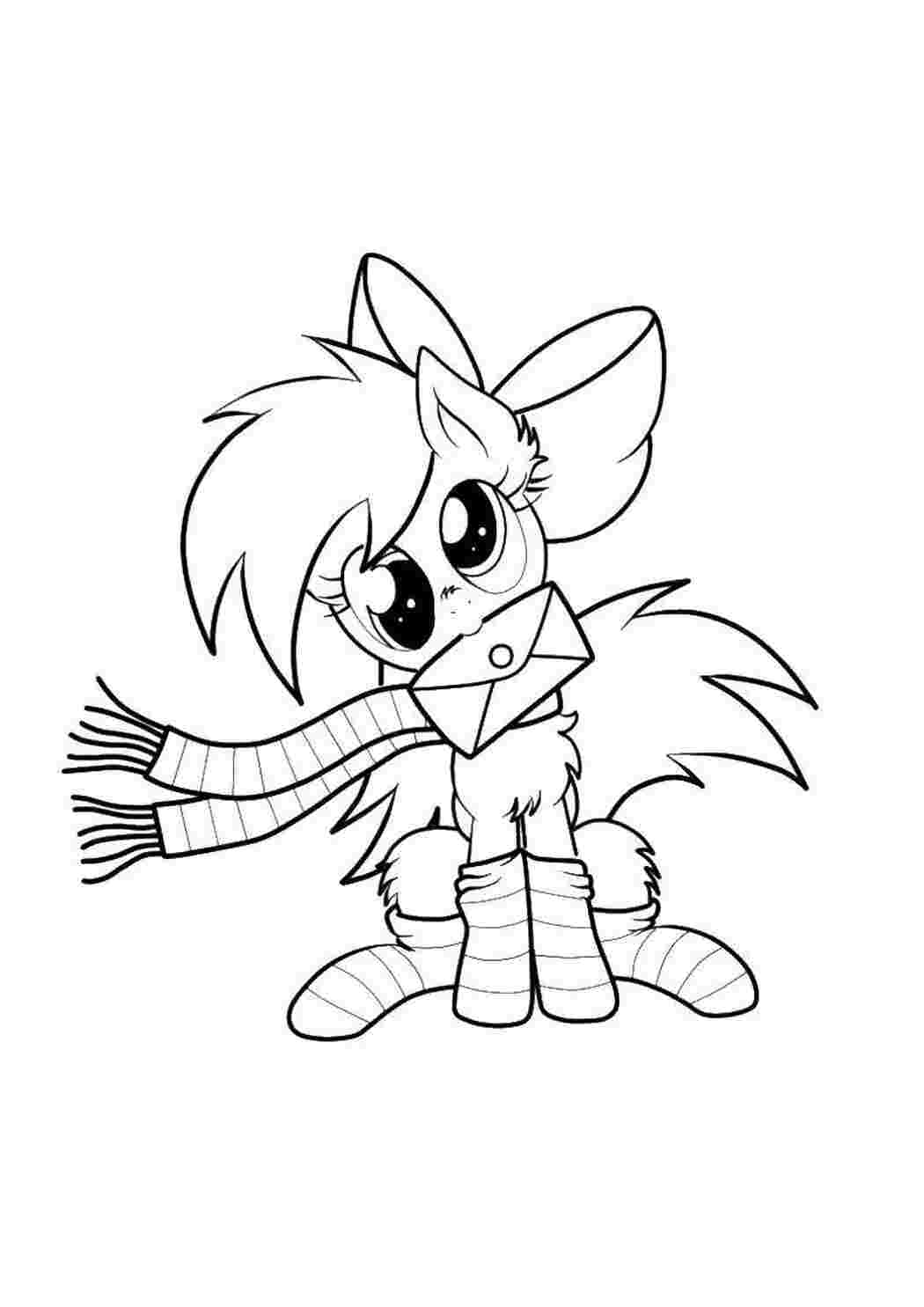 Раскраска Пні з My Little Pony