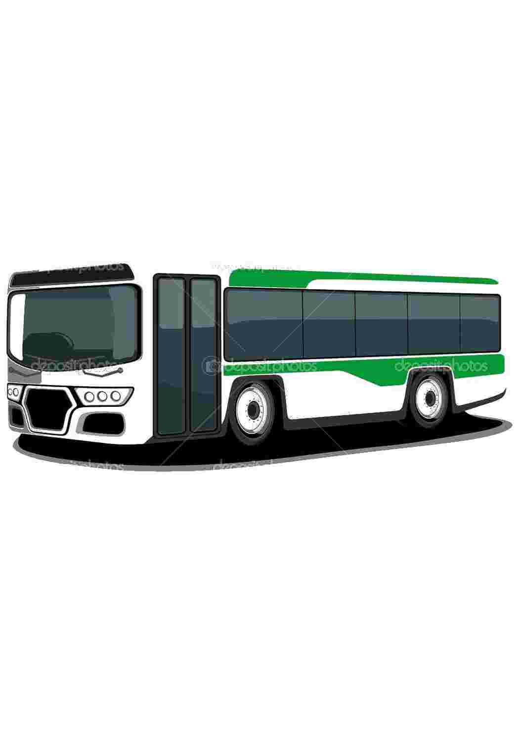 Раскраска Автобус